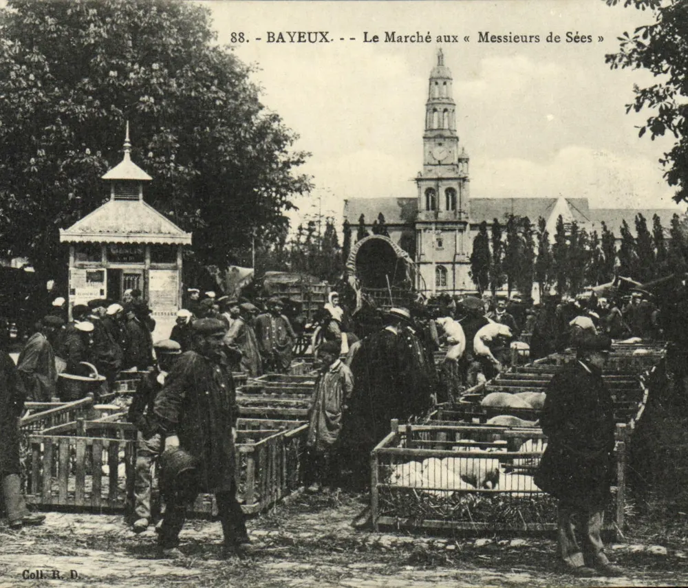 Bayeux — Der Markt der 'Messieurs de Sées' — Coll. R. D. n° 88 - Vorderseite