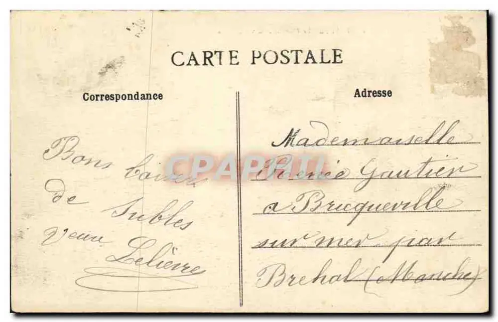 Bayeux — Der Markt der fetten Kalbchen — A+D, n°63 - Rückseite