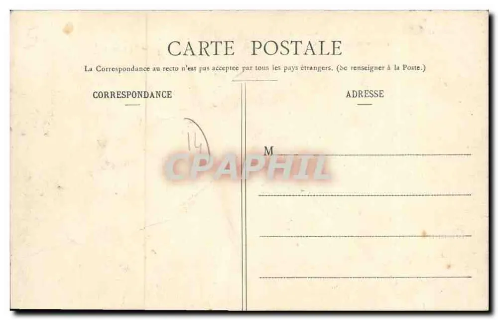 Bayeux — Die Kathedrale, Gesamtansicht — Boulevard Sadi-Carnot — Sammlung R. D. - Rückseite