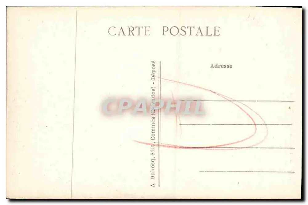 Bayeux — Rue St-Martin — A+D, n°58 - Verso