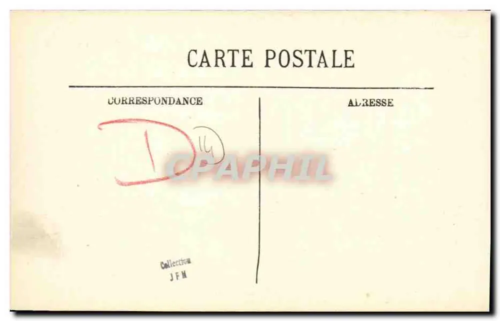 Bayeux — Fontäne und Marktplatz — LL. n°70 - Rückseite