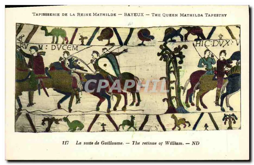 Die Folge Wilhelms — Die Tapisserie der Königin Mathilde — Bayeux - Vorderseite