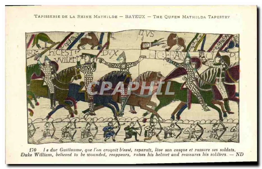 Tapisserie der Königin Mathilda — Bayeux — Die Tapisserie der Königin Mathilda — n°170 - Vorderseite