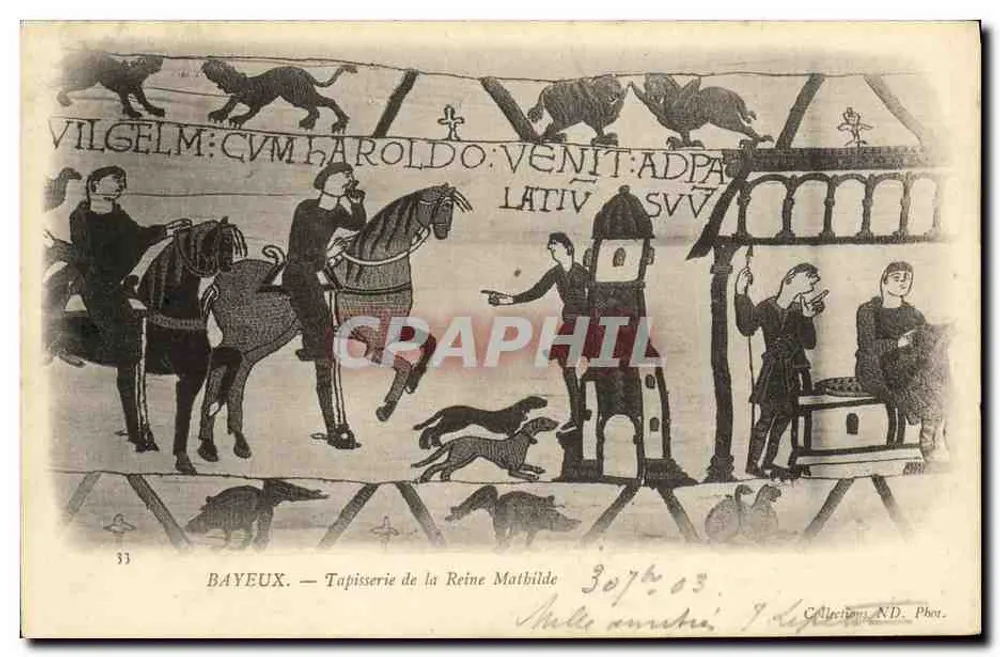 Bayeux — Tapisserie der Königin Mathilde — Collections N.D. Phot. - Vorderseite
