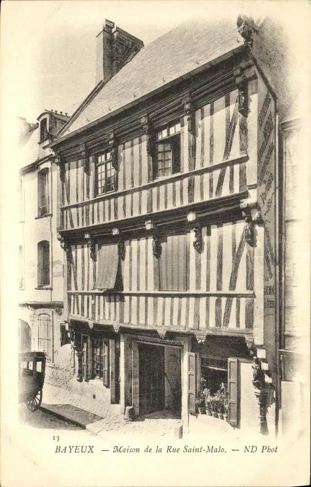 Bayeux — Maison de la Rue Saint-Malo — ND Phot - Vorderseite