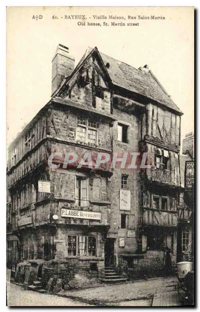 Bayeux - Alte Haus, Rue Saint-Martin — A+D, n°6s - Vorderseite