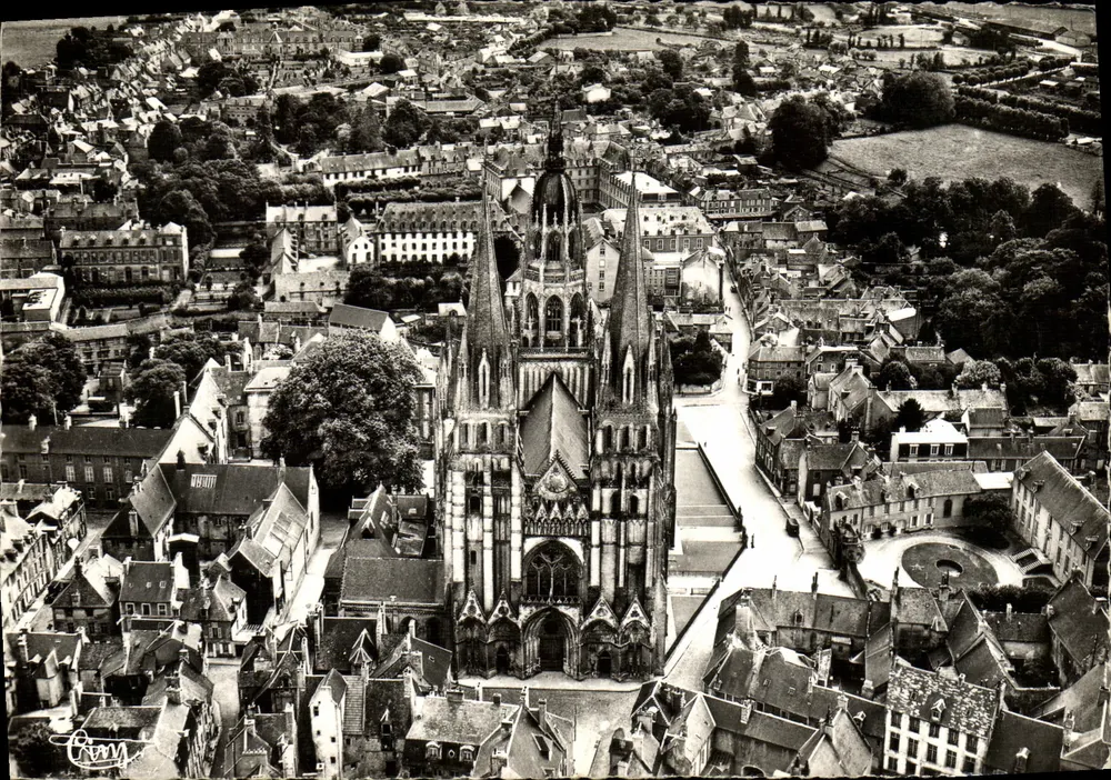 Bayeux — Vista aérea — Fotografia aérea - Frente