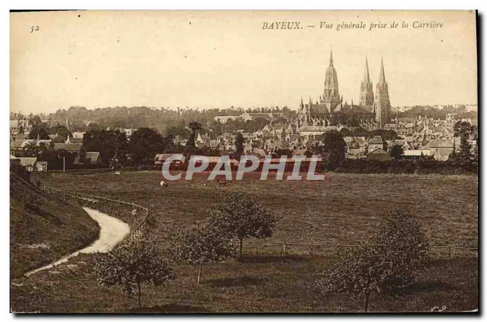 Bayeux — Allgemeine Ansicht von der Carrière - Vorderseite