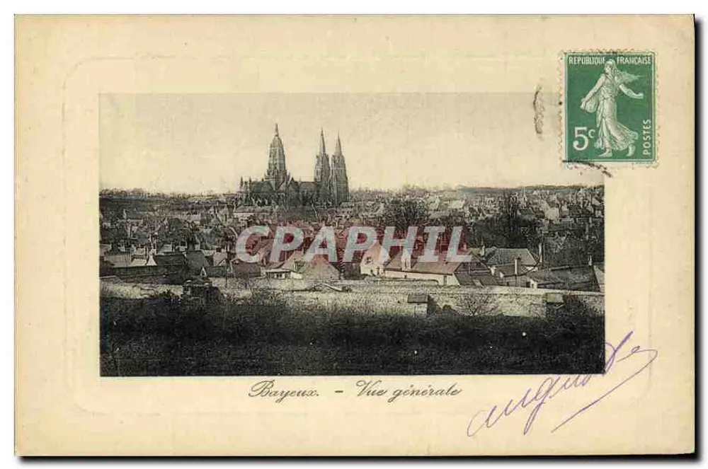 Bayeux — Vista geral — editor desconhecido, número de série não visível - Frente