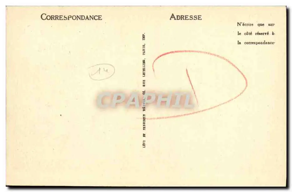 Bayeux — Vista Geral — editor Ellen, n° 97 - Verso
