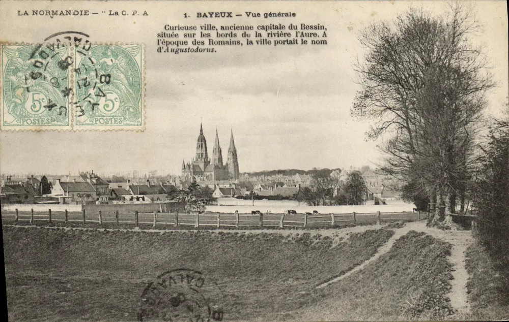 Bayeux — Vista geral — A C.P.A. - Frente