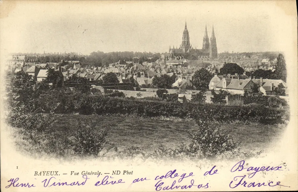 Bayeux — Vista Geral — ND Pbot - Frente