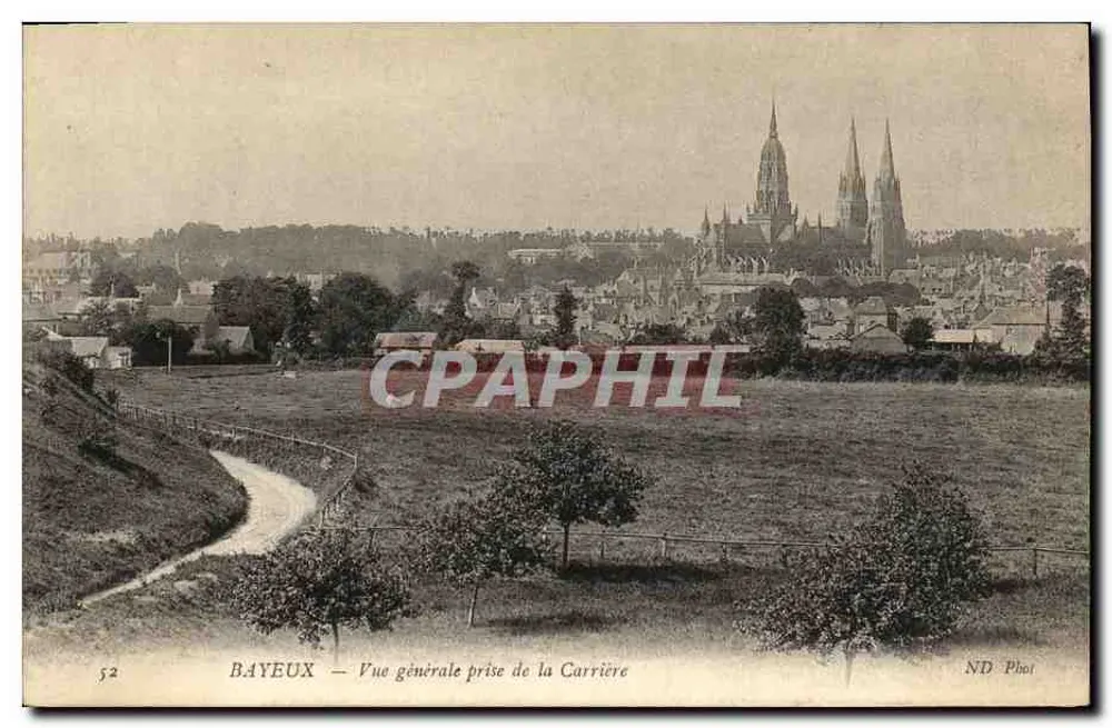 Bayeux — Allgemeiner Blick von der Carrière — ND Phot - Vorderseite