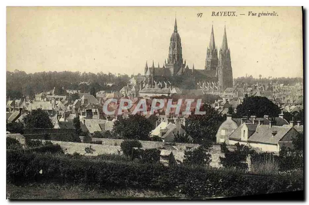Bayeux — Vista geral — Craphil, n° 97 - Frente