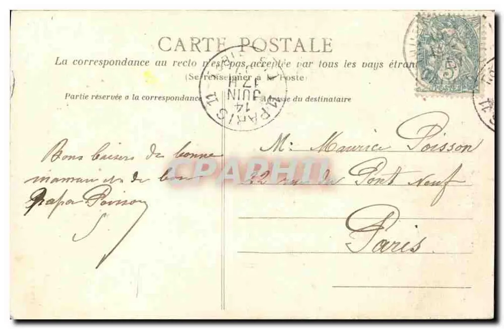 O Homem de Falaise — Lenda da Lanterna — C. Jeanne, editora-fotografia., Falaise, n°19 - Verso