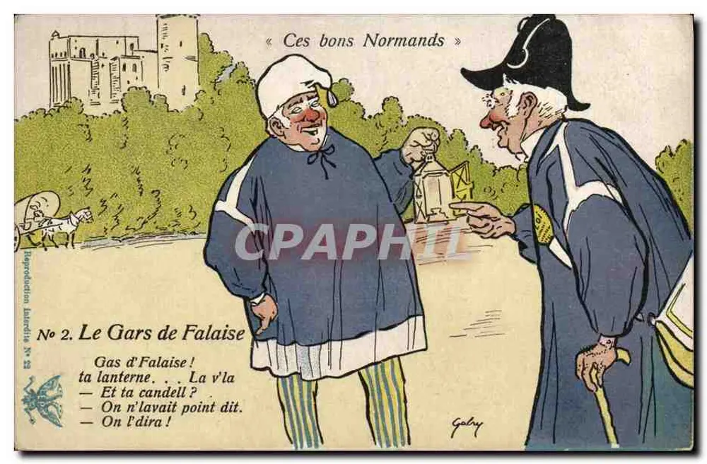 Der Typ aus Falaise — Diese guten Normannen — Laundira, n°2 - Vorderseite