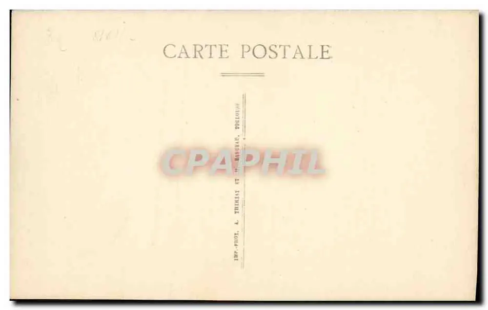 Falaise — Innenansicht der Kirche St-Cornais — Edit. G. Metton, Libre-Pap. - Rückseite