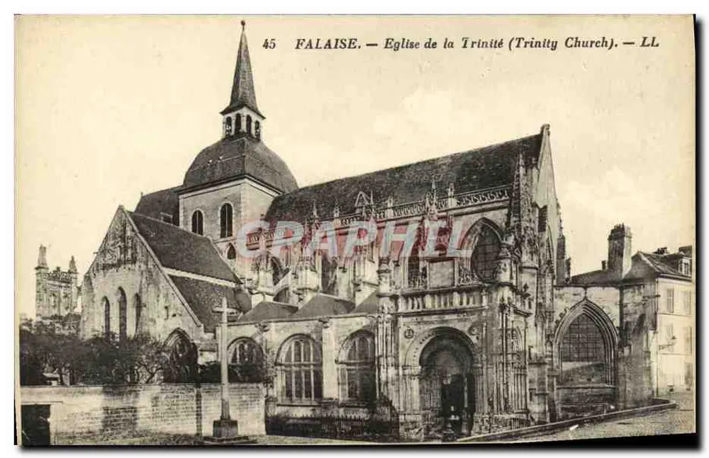 Falaise — Igreja da Trindade (Trinity Church) — LL — Graphel - Frente