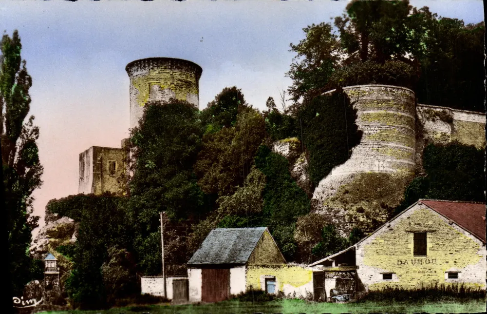 FALAISE (Calvados) — Das Schloss - Die Südwestbastionen — Combier Imprimerie "CIM" - Vorderseite