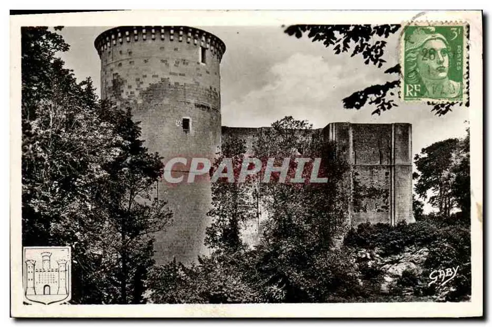 Die Talbot-Turm und die Mauern des Schlosses — Falaise (Calvados) — Editions GABY - Vorderseite