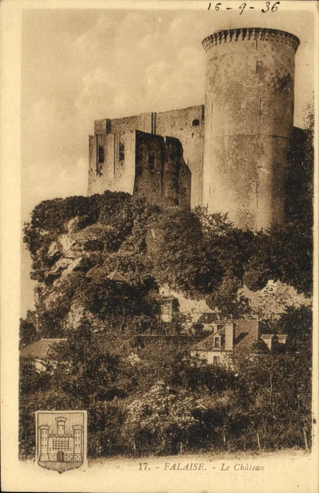 Falaise — O Castelo — G. Artaud, Nantes, n°17 - Frente
