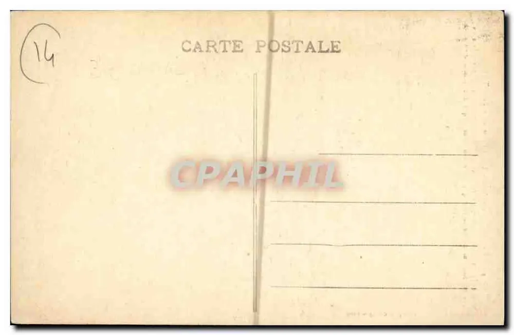 Falaise (Calvados) — Schloss und Talbot-Turm — Edition Julienne, n°43 - Rückseite