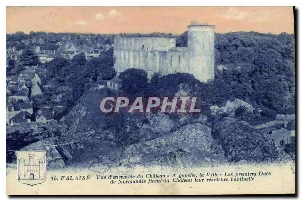 Falaise — Vista geral do Castelo — G. Arland, editor - Frente