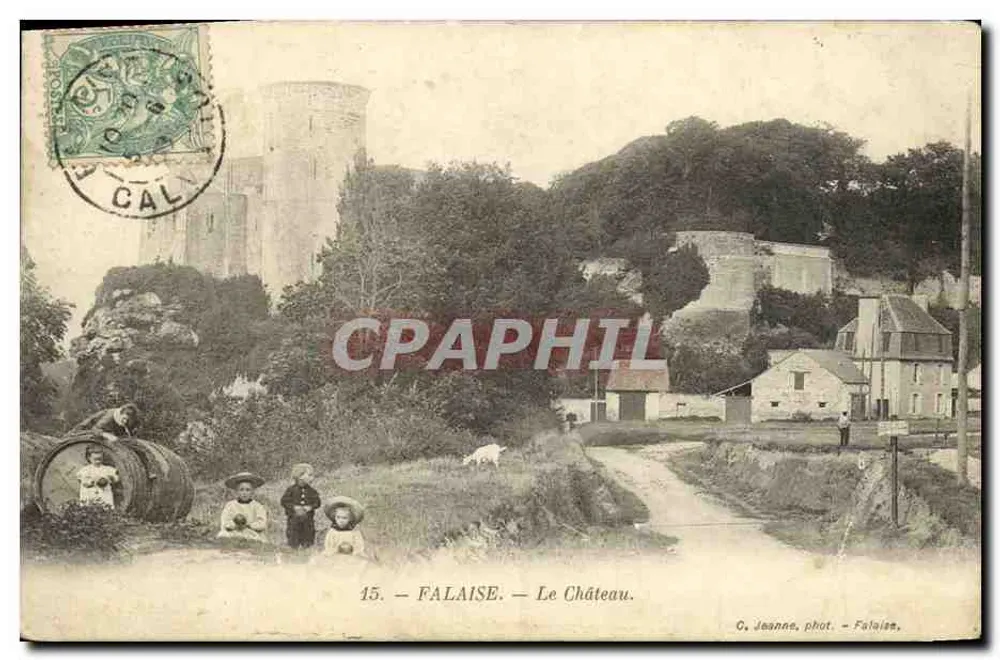 Falaise — O Castelo — C. Jeanne, fot. — Falaise, n°15 - Frente