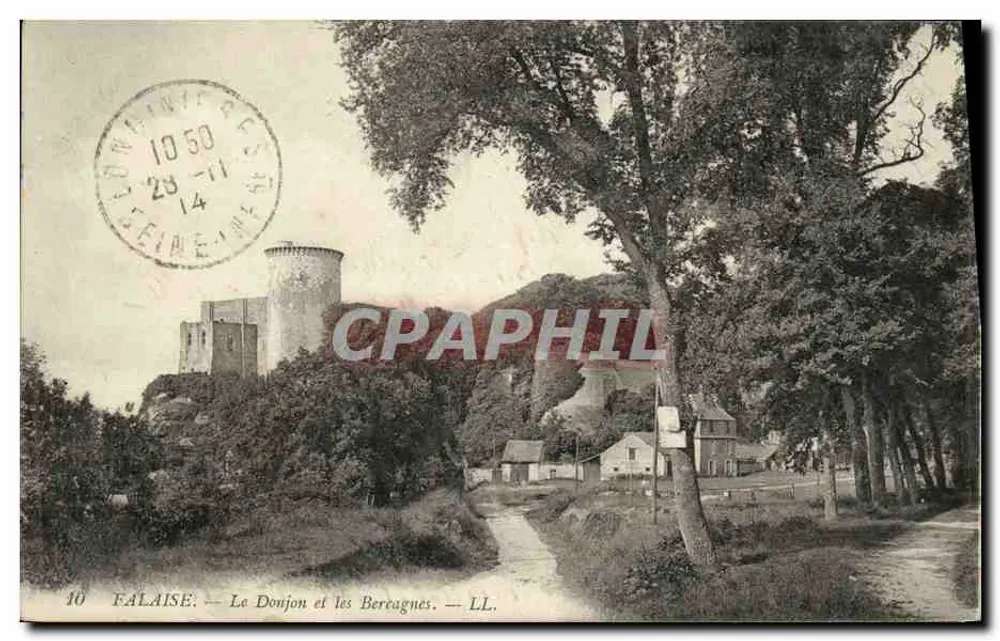 Falaise — O Donjon e as Bertagnes — LL. - Frente