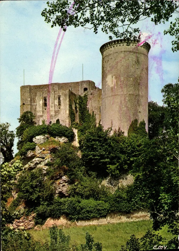 Château de Falaise — Zwinger des 12. Jahrhunderts und Turm Talbot (15. Jahrhundert) — Éditeur Emy - Vorderseite