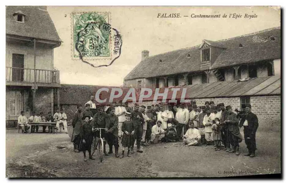 Falaise — Lager der königlichen Schwert — G. Jonnhe, Fotograf - Vorderseite