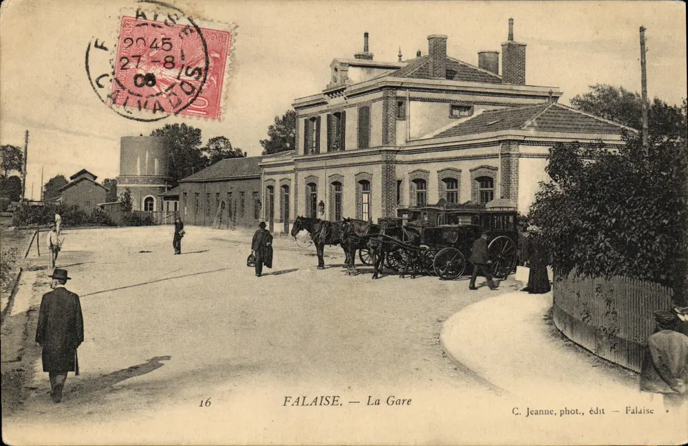 Falaise — A Estação — C. Jeanne, fot., edit — Falaise - Frente