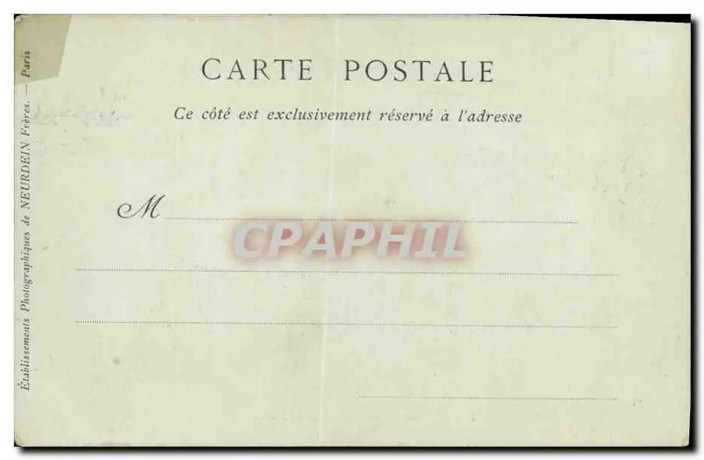 Falaise — Ansicht der Place Saint-Gervais an einem Markttag — Collections ND Phot - Rückseite