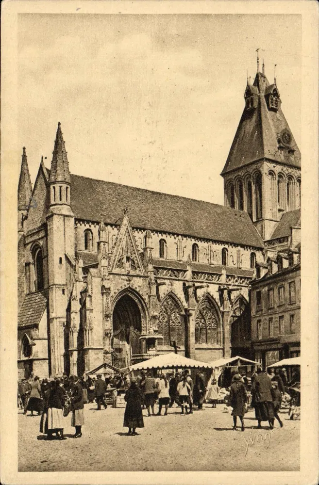 Falaise - Kirche Saint-Gervais (1134) — Verlag Yvon, Nr. 29 - Vorderseite