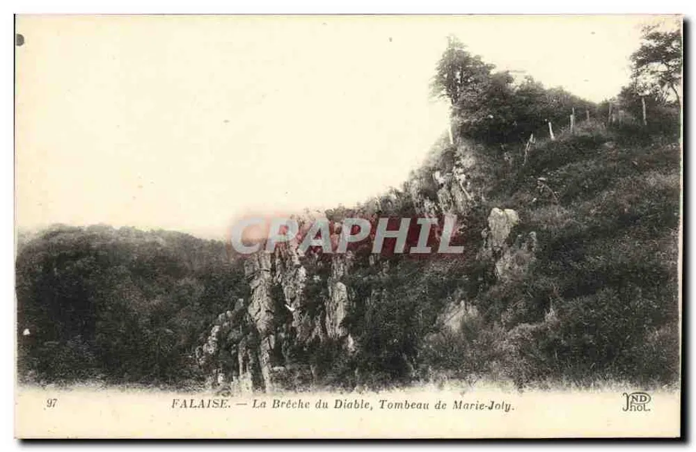 Falaise — La Brèche du Diable, Tombeau de Marie-Joly — JND HOL, n°97 - Vorderseite