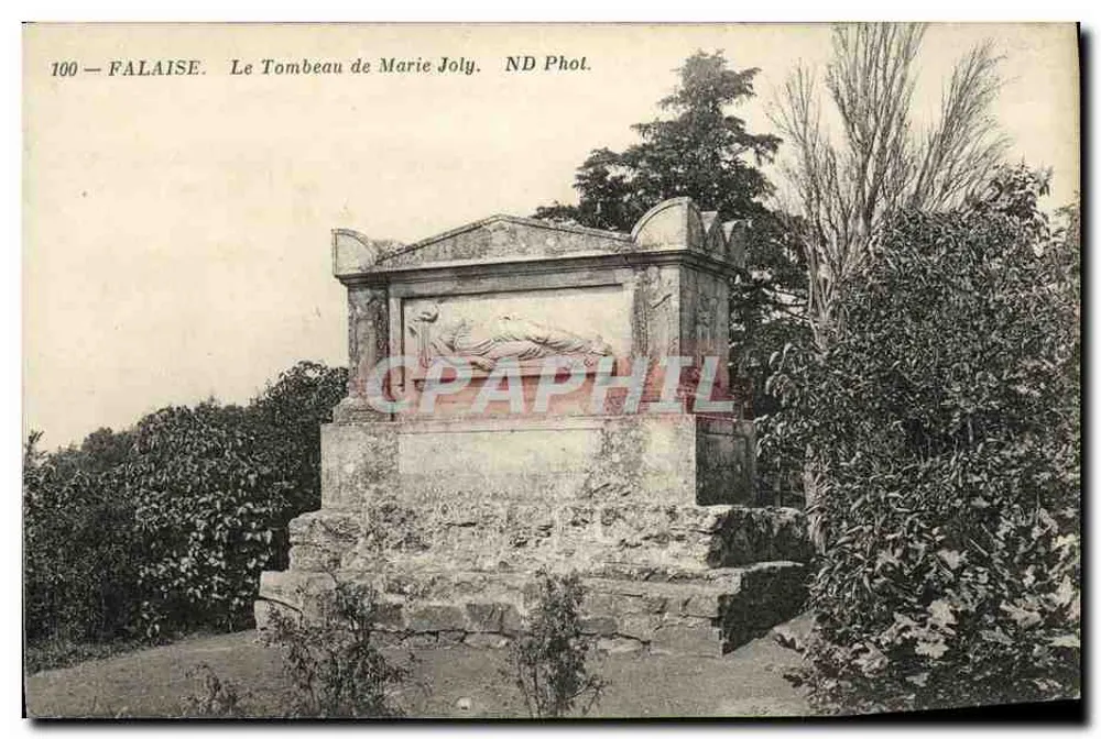 FALAISE — Das Grab von Marie Joly — ND Phot. - Vorderseite