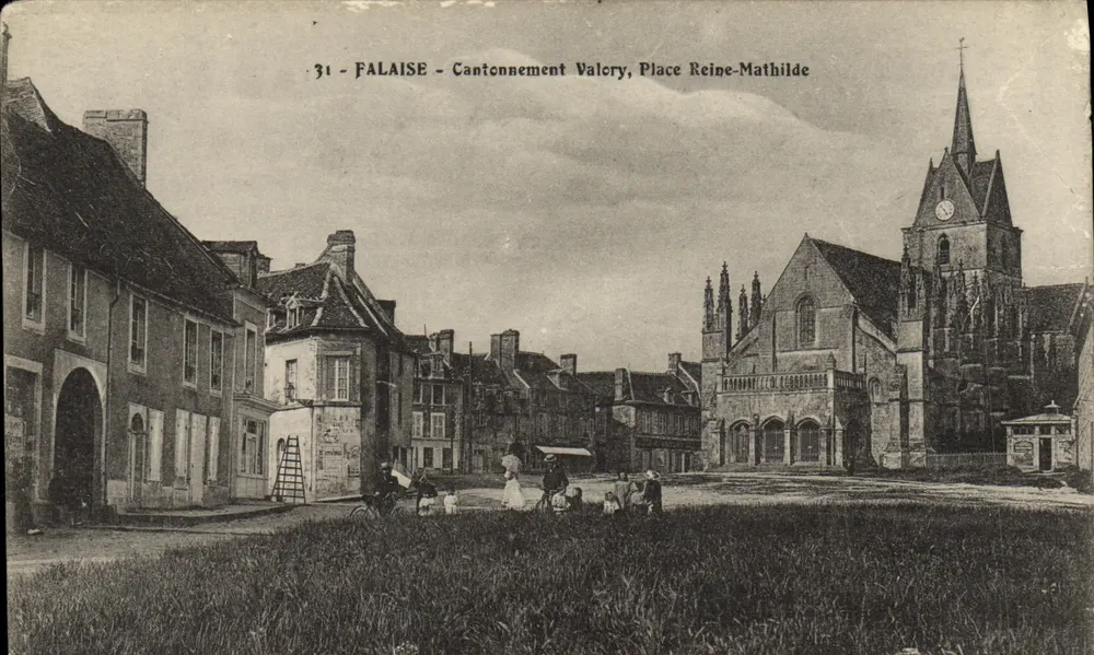 Falaise - Cantonment Valcory, Platz Reine-Mathilde — unbekannter Verleger, Seriennummer 31 - Vorderseite