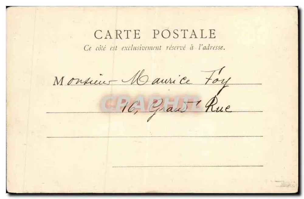 Porte des Cordeliers (Außenansicht) — Falaise — B.F. Paris - Rückseite