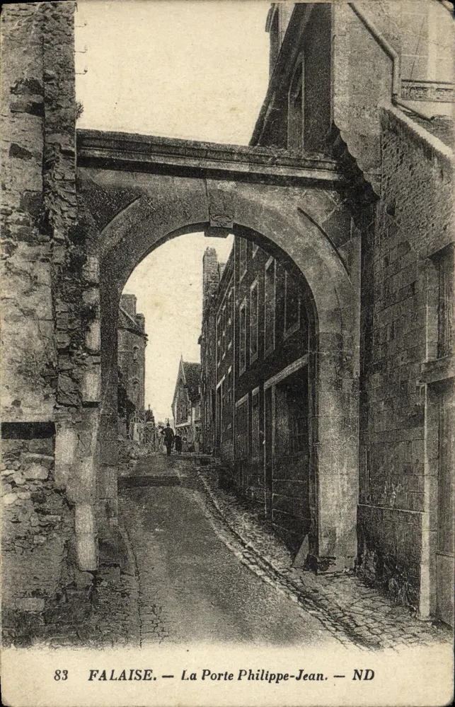 FALAISE — La Porte Philippe-Jean — ND — n°83 - Recto