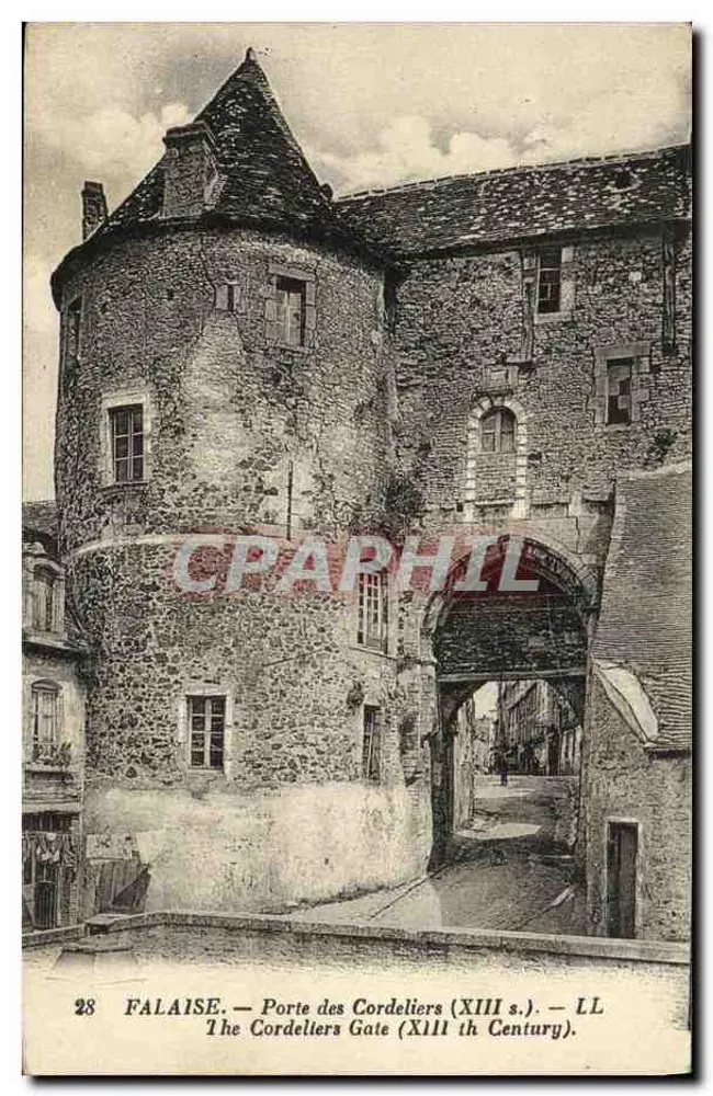 Falaise — Porte des Cordeliers (13. Jahrhundert) — LL - Vorderseite
