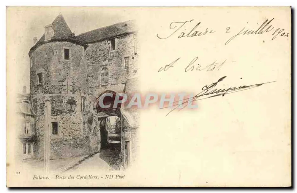 Falaise - Porte des Cordeliers — ND Phot, n°12 - Vorderseite