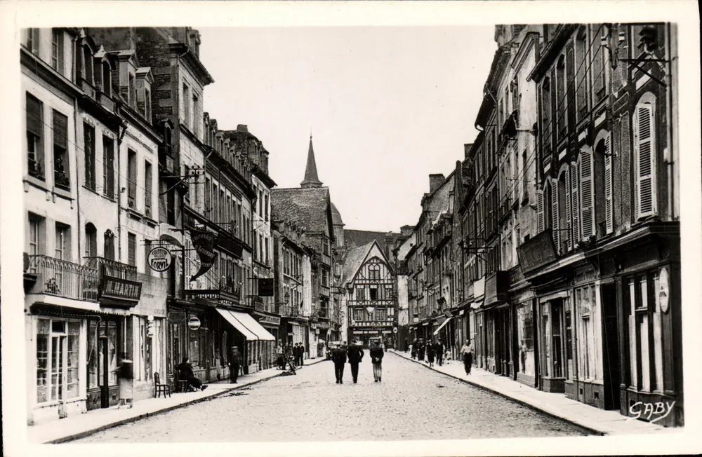 Falaise (Calvados) — Rue Trinité — Editions Caby - Frente