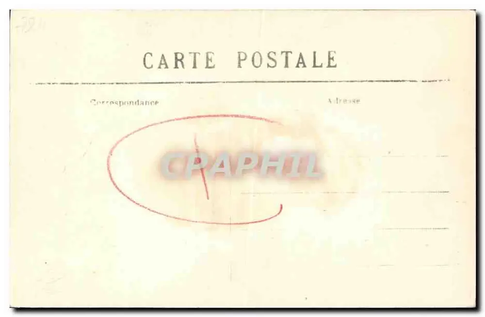 FALAISE — Ansicht der Rue des Cordeliers — G. Jeanne, Verlag-Fotograf Falaise - Rückseite