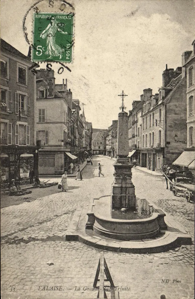 Falaise — La Grande-Rue-Trinité — ND Phot - Vorderseite