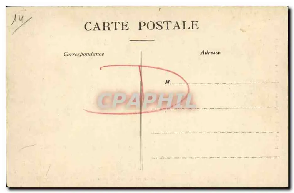 Falaise — Estátua de Guilherme o Conquistador — C. Jeanne, editora, Falaise - Verso