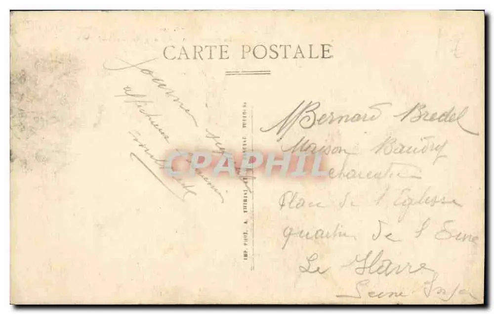 Falaise — Kriegsdenkmal 1914-1918 — Verlag G. G. G. (Nr. 33) - Rückseite
