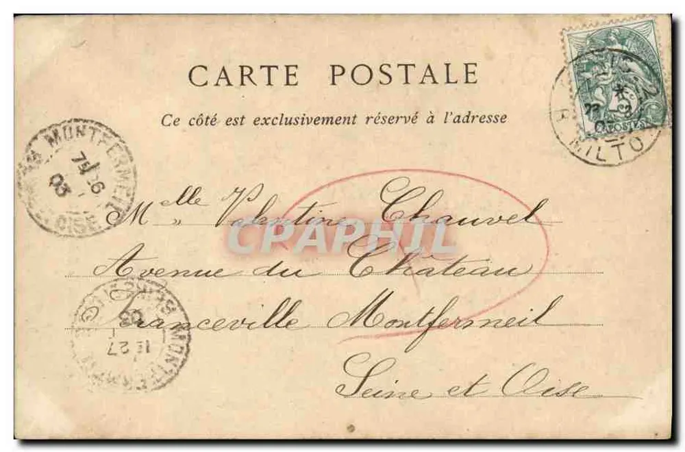 Falaise — Estátua de Guilherme o Conquistador — ND Phot - Verso