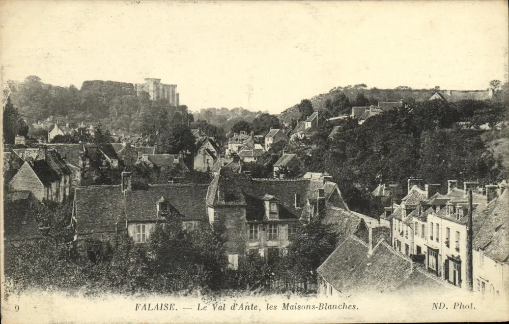 Falaise — Der Val d'Ante, die Weißen Häuser — ND. Fot. - Vorderseite