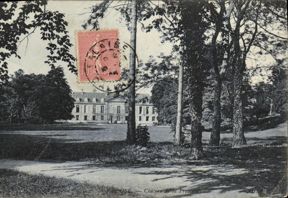 FALAISE — Schloss la Fresnaye — ND. Pla - Vorderseite