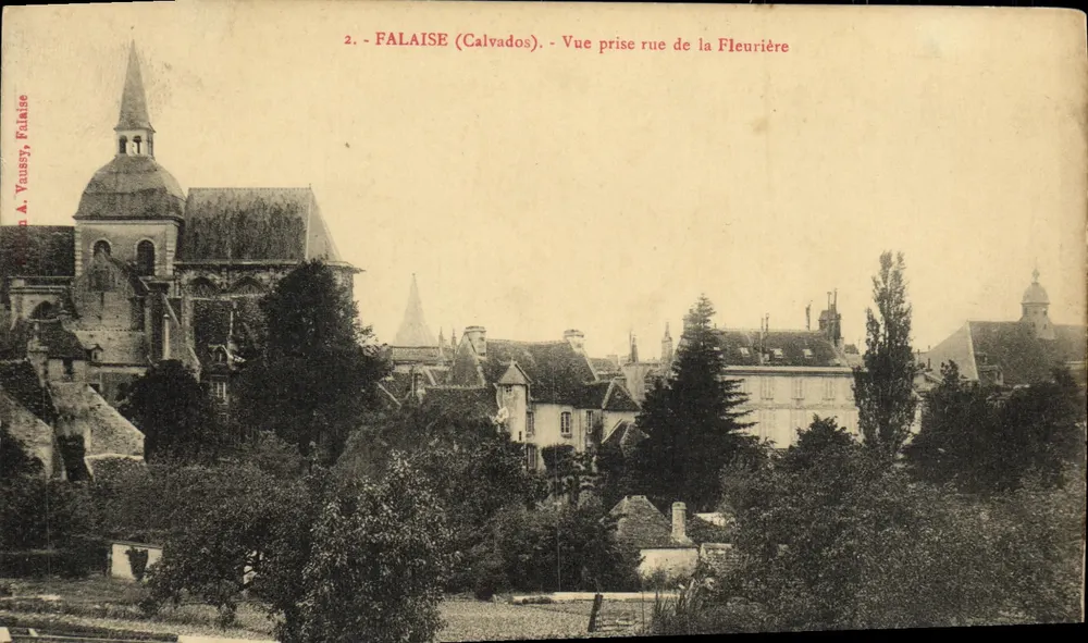 FALAISE (Calvados) — Ansicht vom Rue de la Fleurière — A. Vaussay - Vorderseite